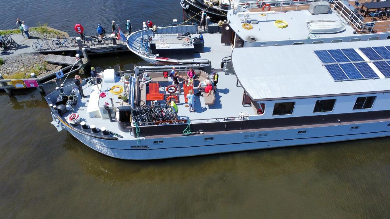 Unique Hotelboat Botel Lena Maria Amsterdam Exteriör bild